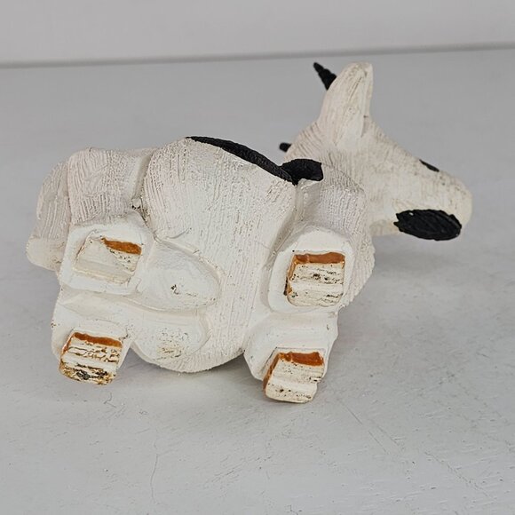 Artesania Rinconada Billy Goat Figurine With Black Spots & Textured Finish - Picture 7 of 9